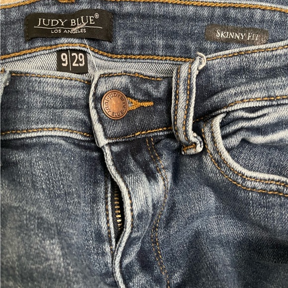 Judy Blue Women's Blue Skinny Jeans - Picture 10 of 12